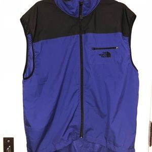North Face windbreaker vest